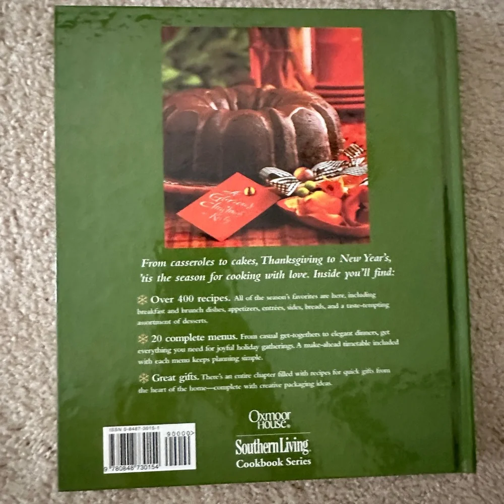 SouthernLiving Christmas BookCook 2005, 288 pages.